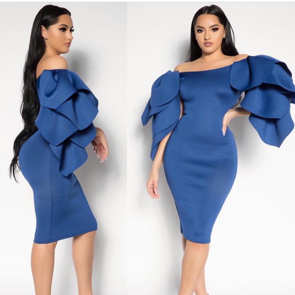 Royal Blue Dress